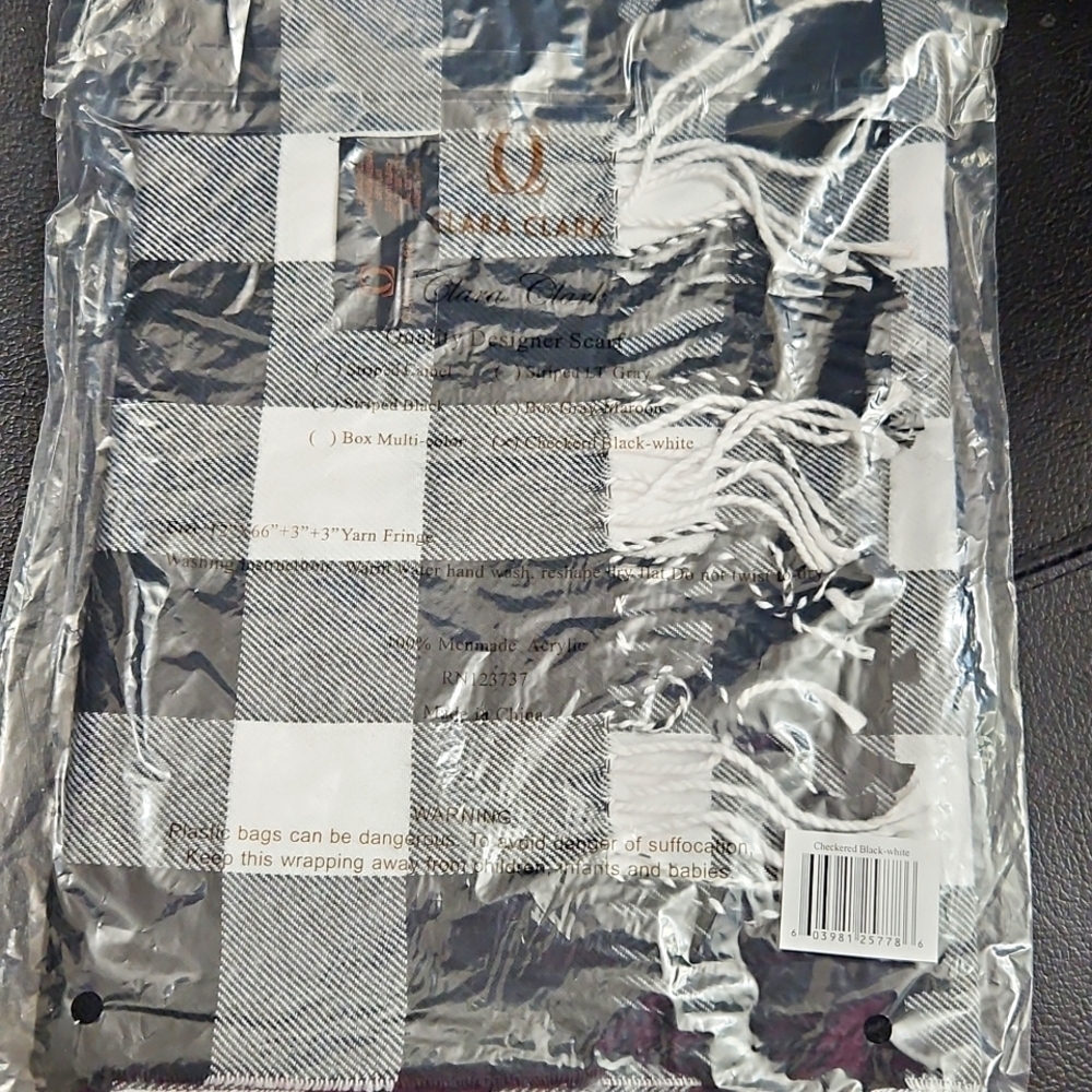 Clara Clark designer scarf